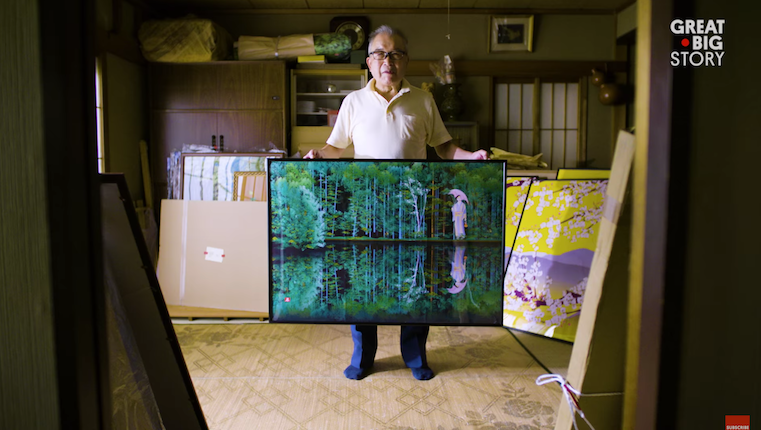 W Excelu można stworzyć piękne obrazy. Udowadnia to 77-letni Japończyk