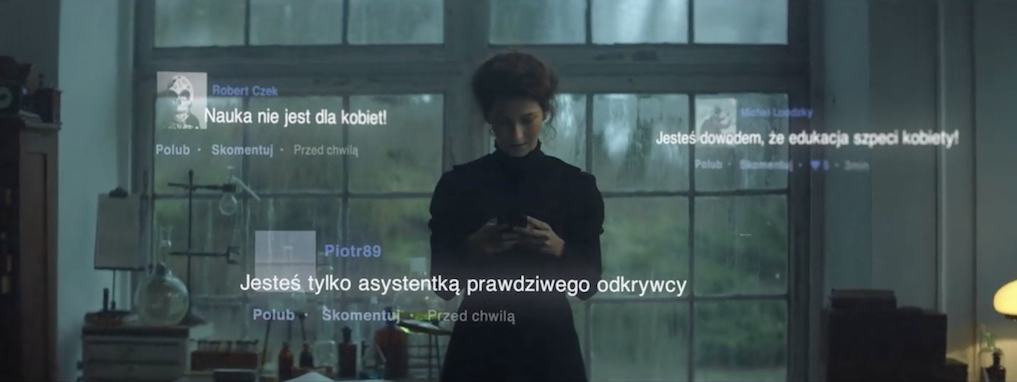 Wstrząsające wideo o współczesnej Marii Skłodowskiej-Curie