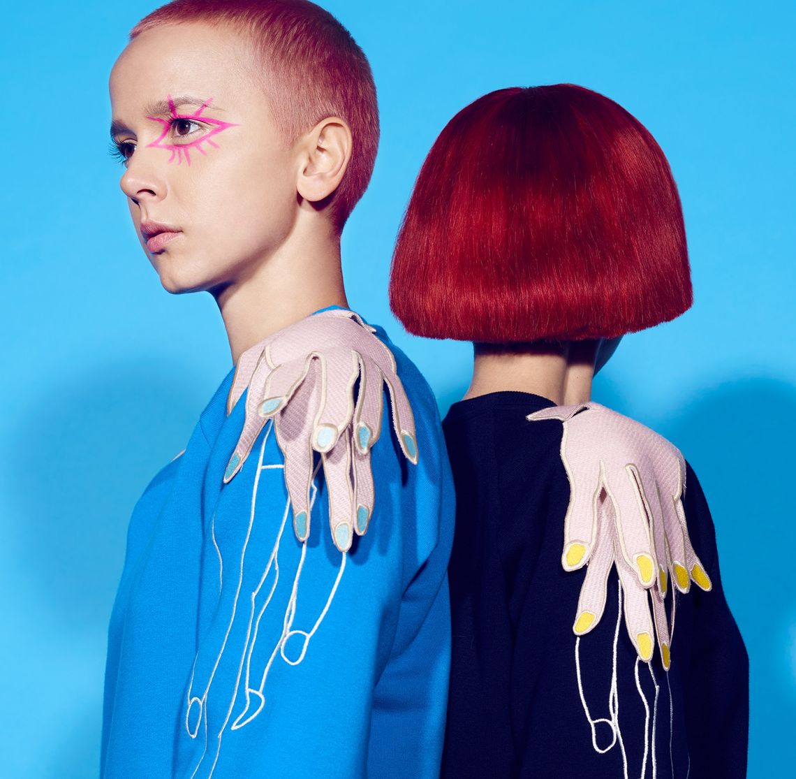 Brodka w pięknej sesji domu mody Vasina. Brodkę oplatają paluchy i szpony