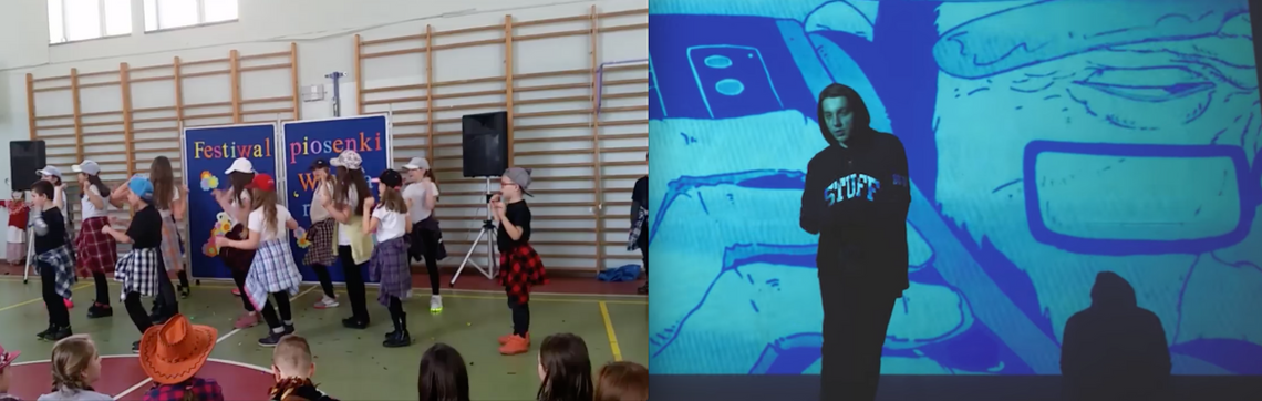 Njuskul w szkole. 4-klasiści rapują hit Otsochodzi na szkolnym konkursie i "mają lot jak NASA"