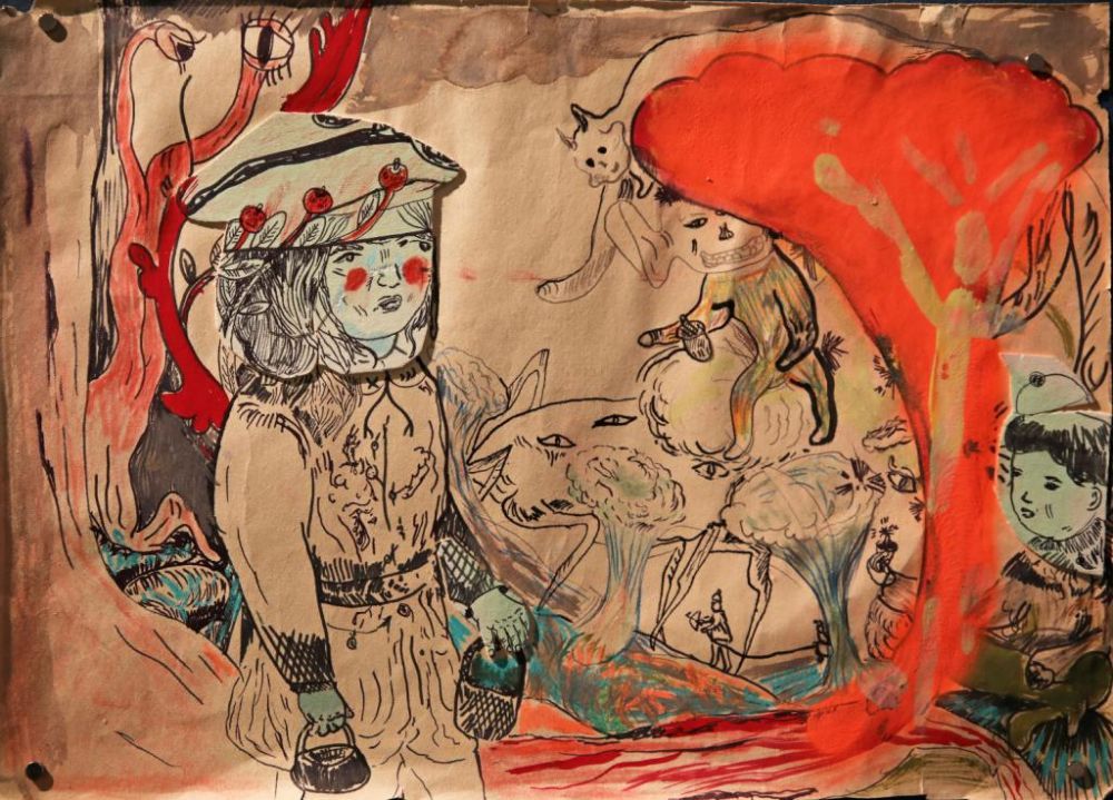 Fantasmagoryczne ilustracje Emilii Bartkowskiej na wyjątkowej wystawie. Artystka zaczarowywała rzeczywistość i przemieniała banał w sztukę