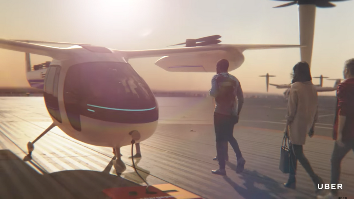 Uber zapowiada latające taksówki. To się nie śniło nawet twórcom sci-fi