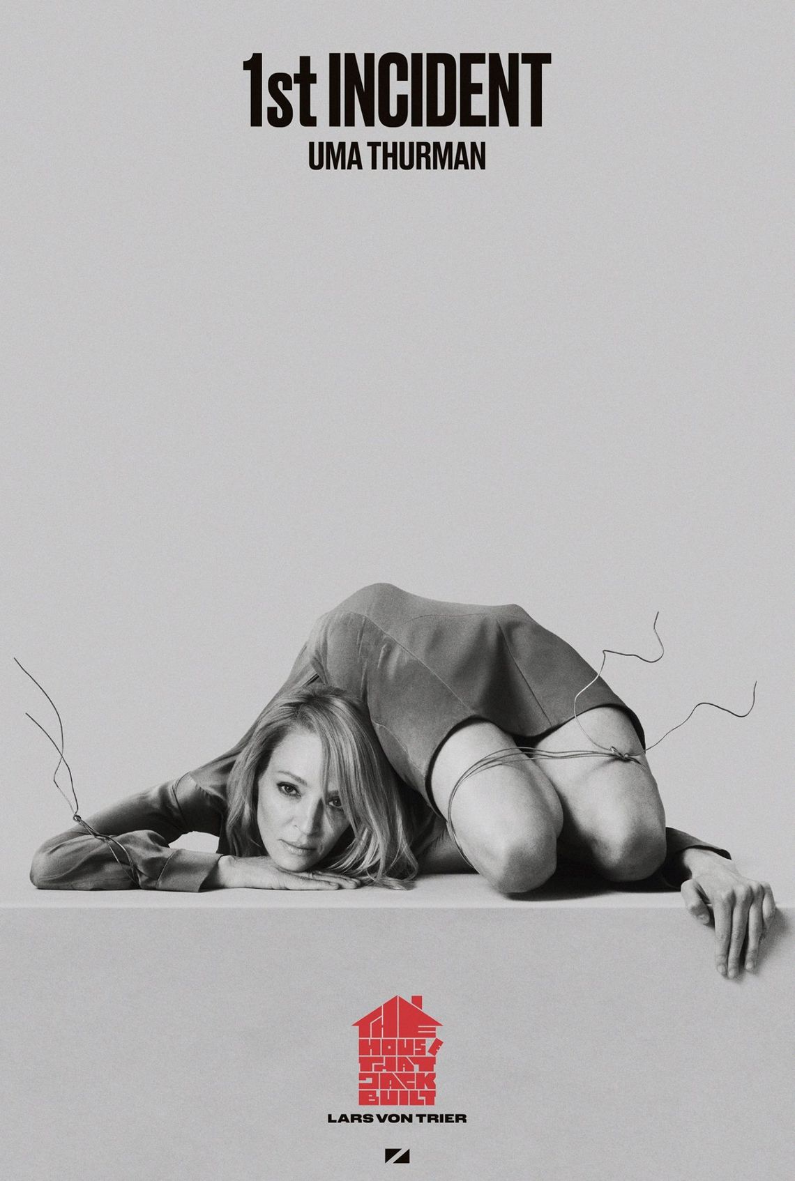 Szokujące plakaty filmu z piekła rodem. Uma Thurman i Lars von Trier z powyłamywanymi nogami