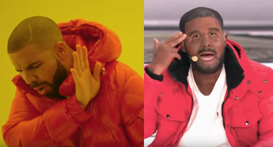 Uczestnik polskiego talent-show przebrał się za Drake'a. Amerykańskie media są oburzone