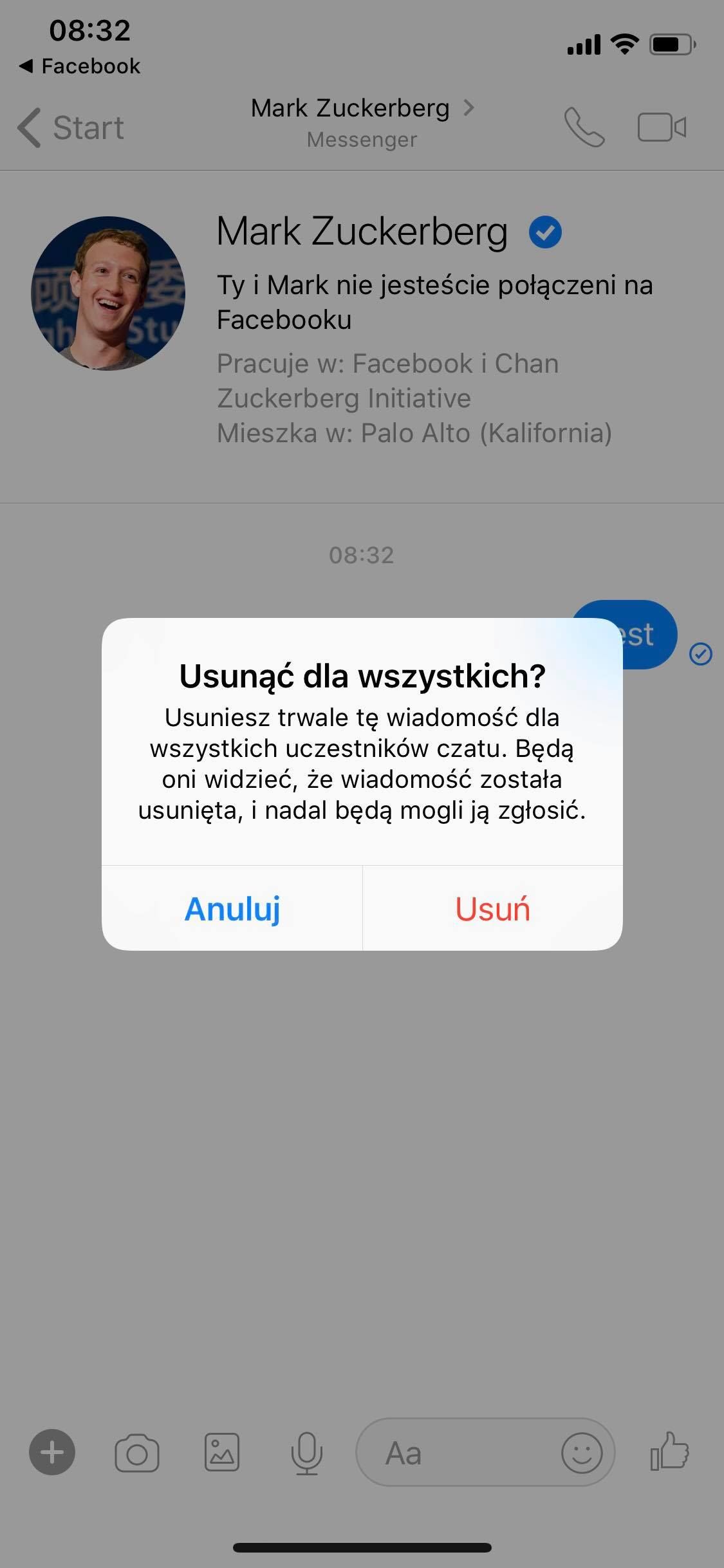 Wysłałeś/aś kompromitującą wiadomość Messengerem? Wreszcie można ją skasować