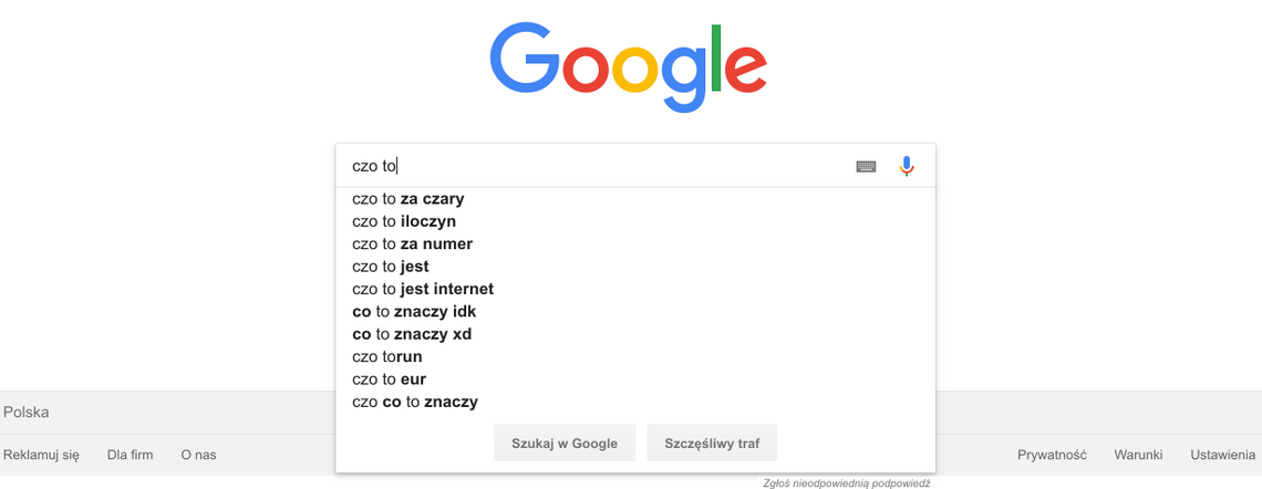 Czego szukali Polacy w Google'u w 2018 roku? Mamy oficjalny ranking najczęstszych zapytań w wyszukiwarce