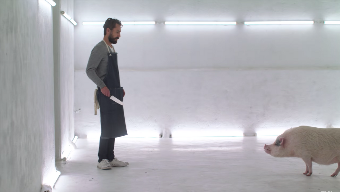 Restauracja, w której trzeba samemu zabić zwierzę, aby je zjeść. Ma skłonić do większej empatii