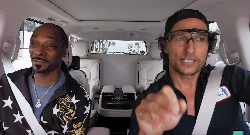 Matthew McConaughey i Snoop Dogg śpiewają country razem w Carpool Karaoke