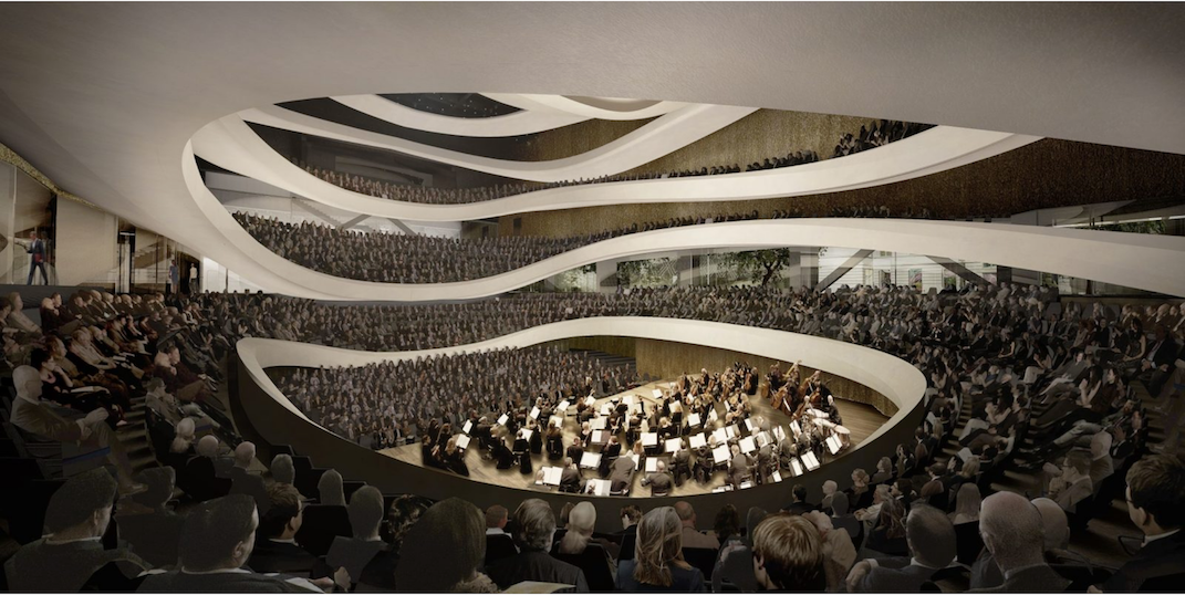 Na warszawskiej Pradze powstanie największa sala koncertowa w Polsce. Projekt wygląda imponująco