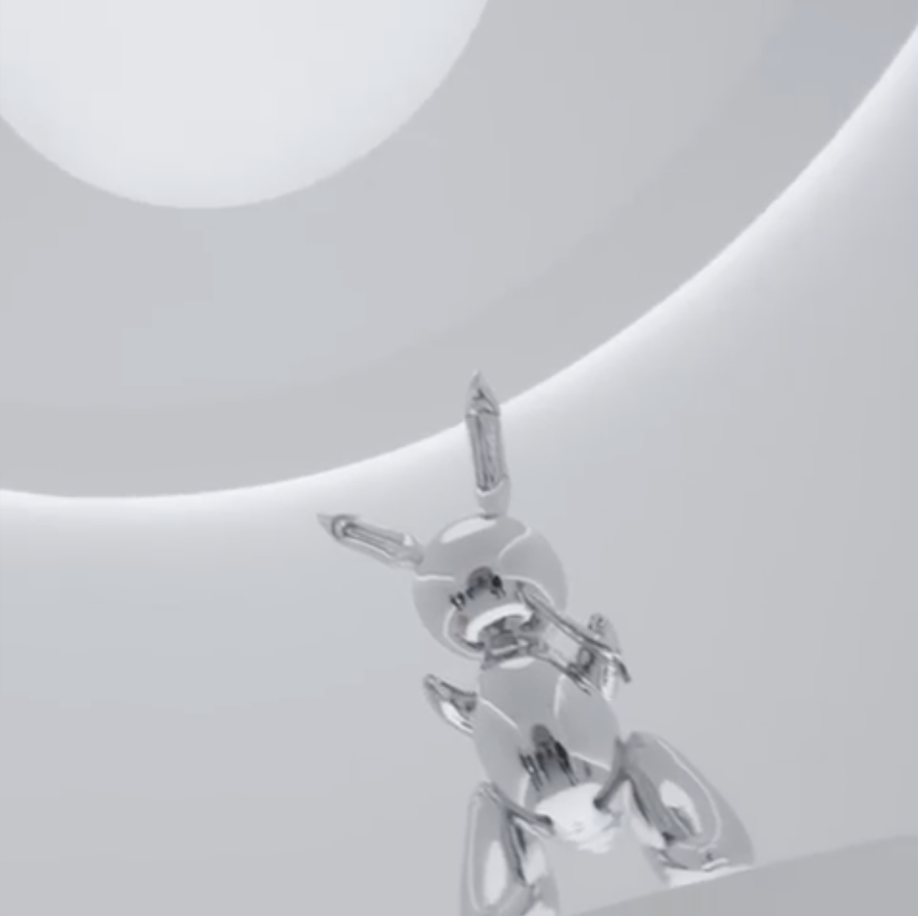 Metalowy królik najdroższym dziełem żyjącego artysty. Na aukcji w Londynie padł rekord