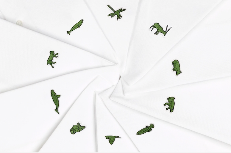 Lacoste zmienia krokodyla na 10 innych zwierząt. Robi to w szczytym celu