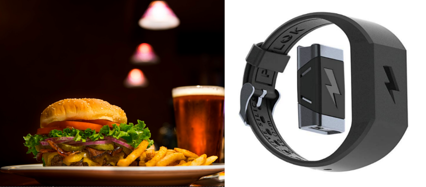 Bransoletka, która razi prądem za folgowanie złym nawykom. Można ją kupić na Amazonie