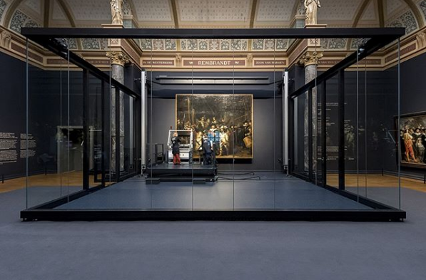 Renowację słynnego dzieła Rembrandta można obejrzeć na żywo - w internecie i muzeum
