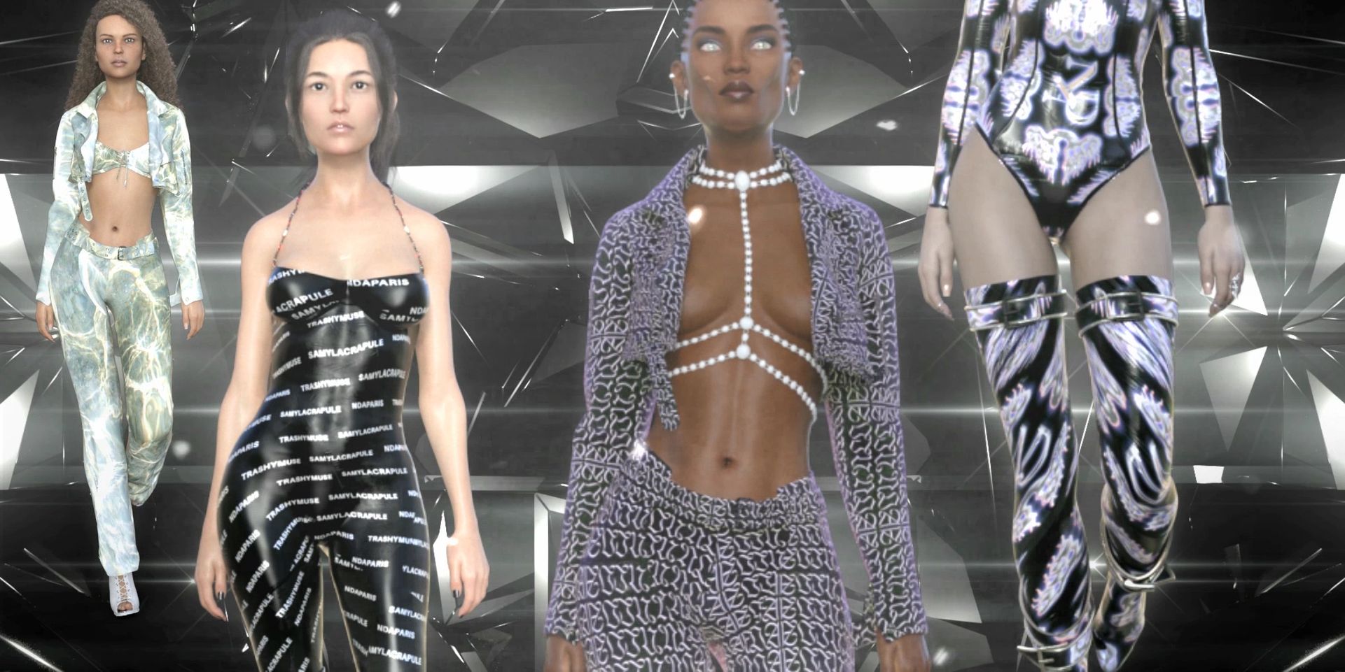 Pierwszy na świecie w całości cyfrowy pokaz mody podczas Paris Fashion Week