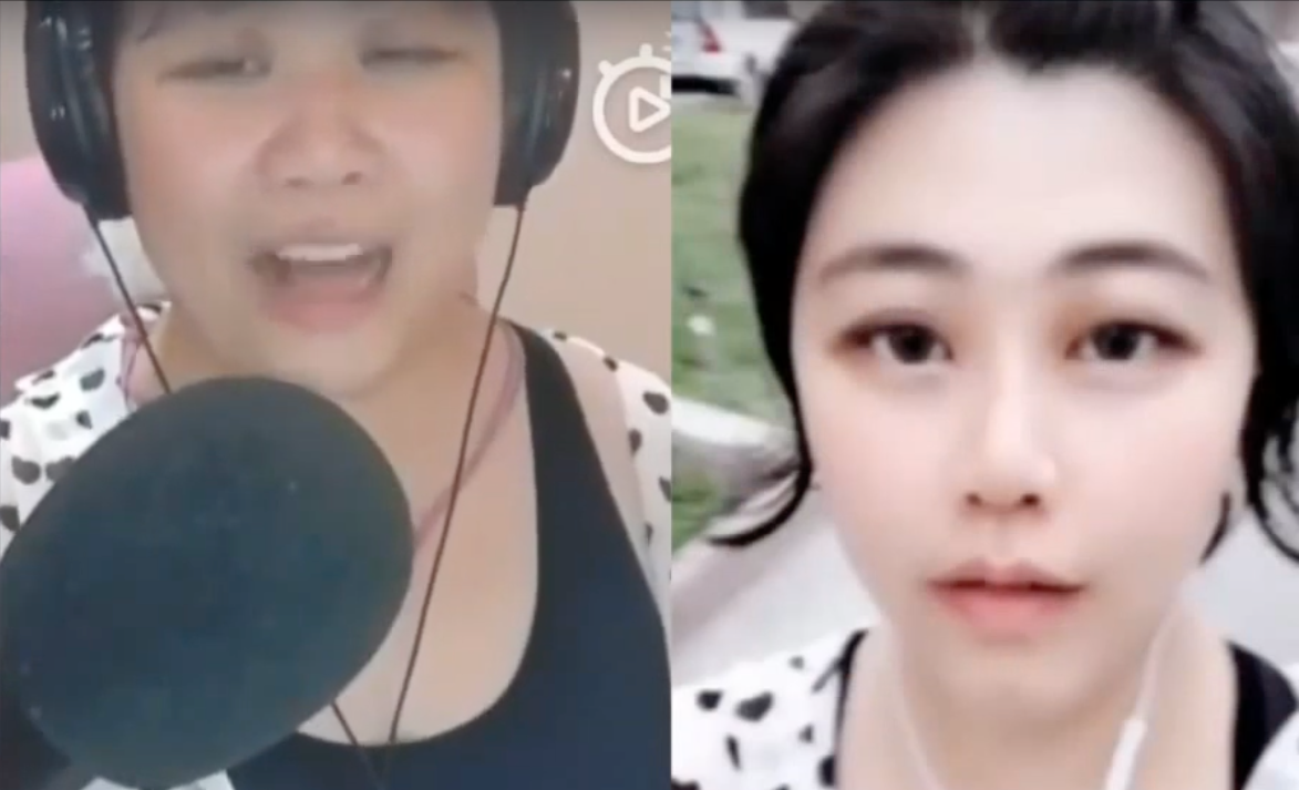 Młoda chińska vlogerka okazała się 58-letnią kobietą. Wydał ją szwankujący filtr do twarzy