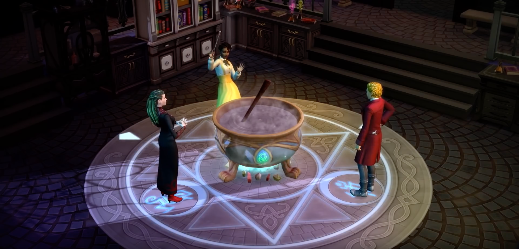 The Sims 4: Kraina magii zabierze nas w świat jak z Harry'ego Pottera