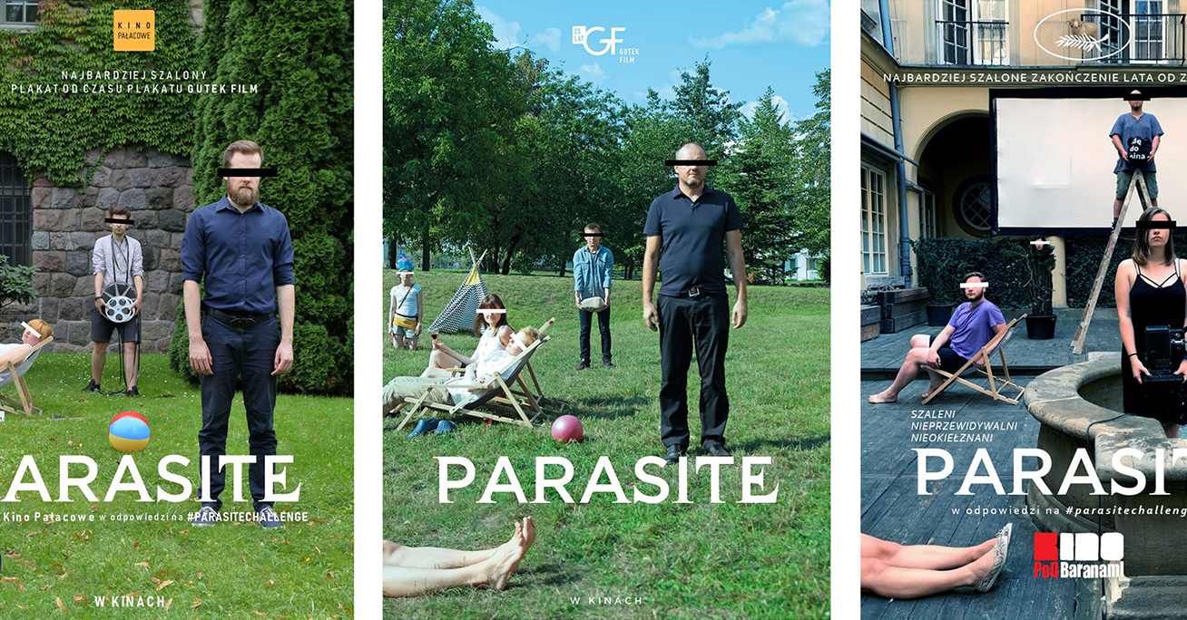 Internetowe wyzwanie #ParasiteChallenge łączy miłośników kina artystycznego w szczytnym celu