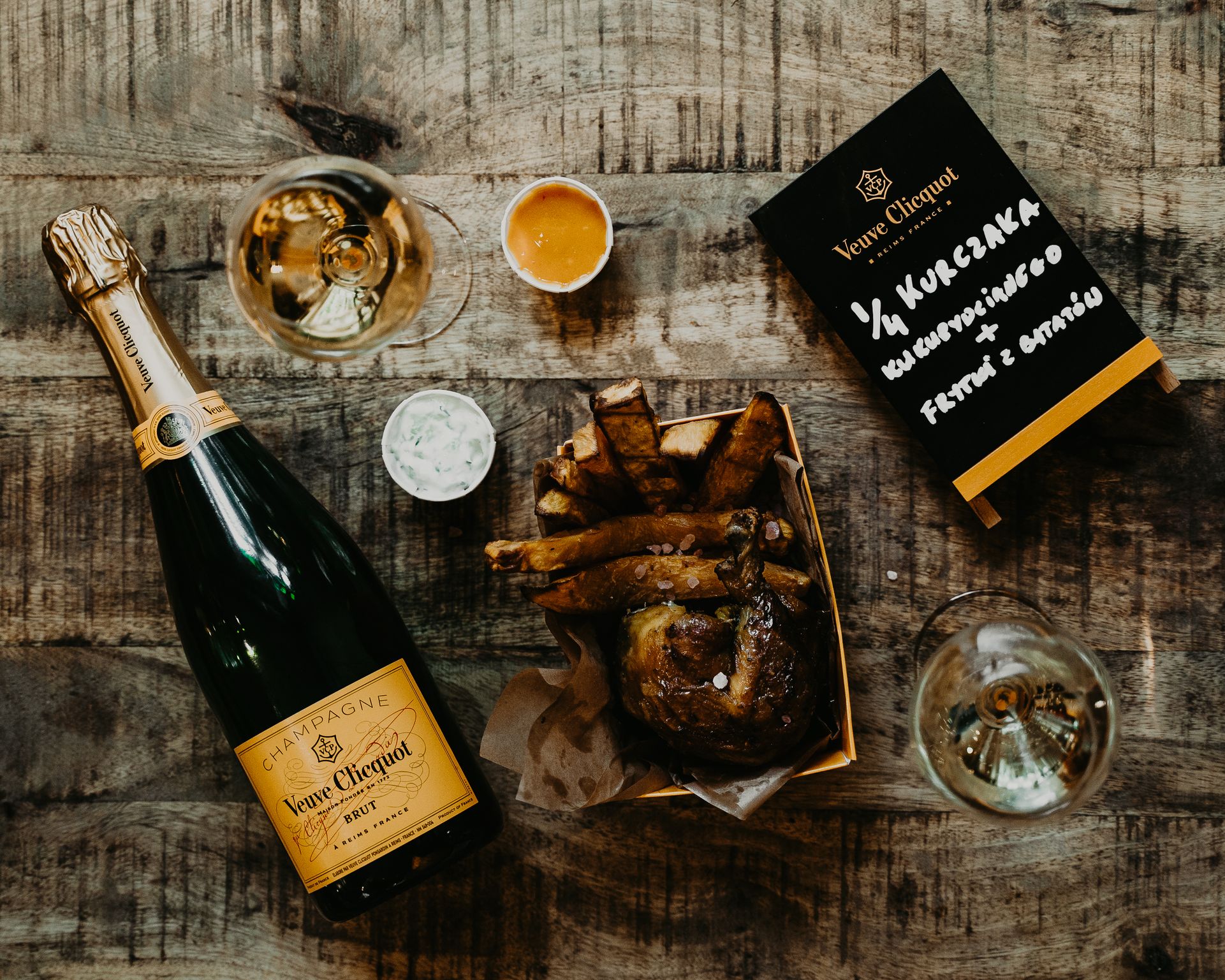 Food-pairing oraz szampan ze street foodem tylko na Veuve Clicquot Yelloweek Streetfood