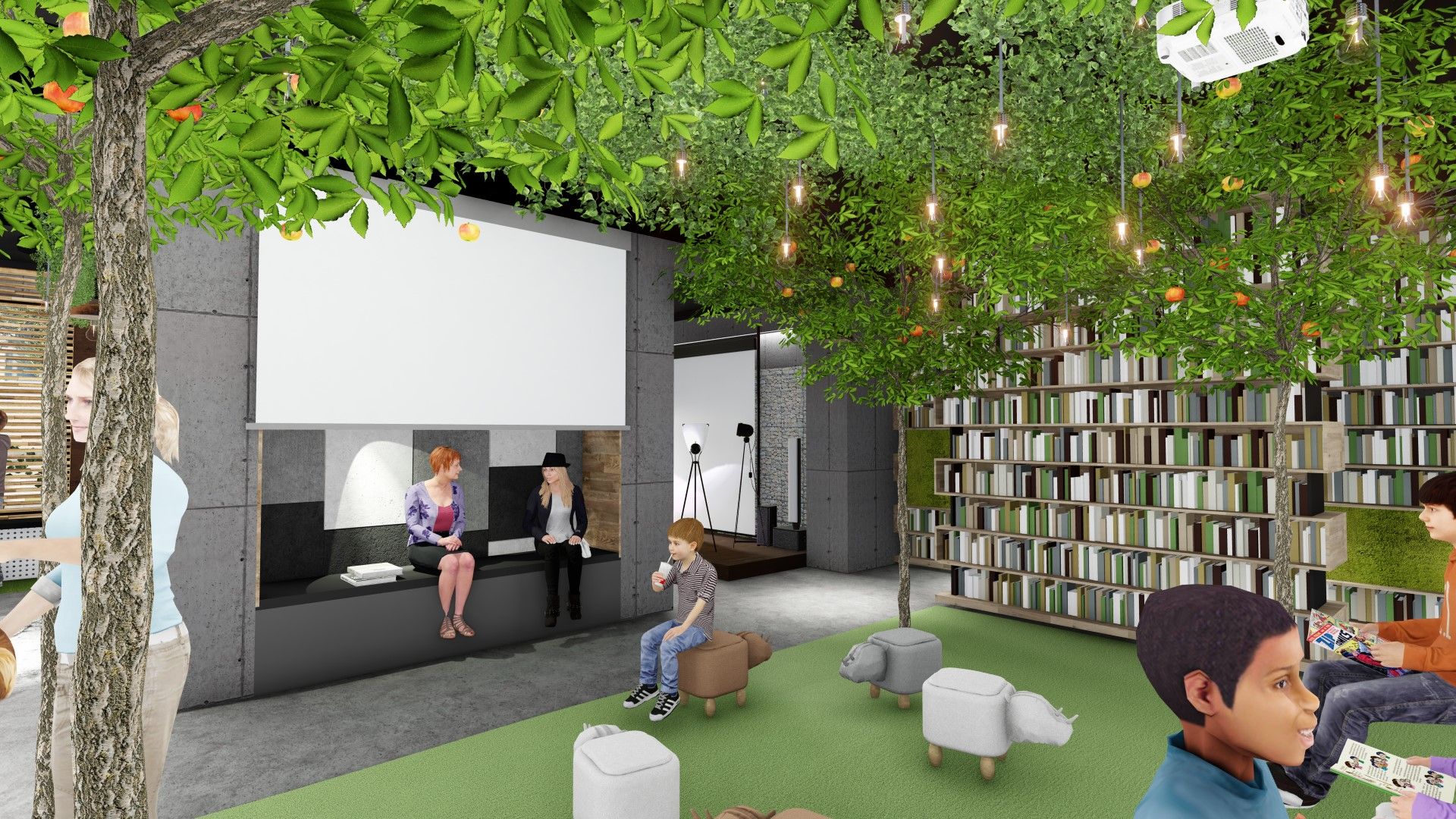 W Lublinie powstaje BIOTEKA, najbardziej zielona biblioteka w kraju. Pełna roślin i surowych, naturalnych materiałów