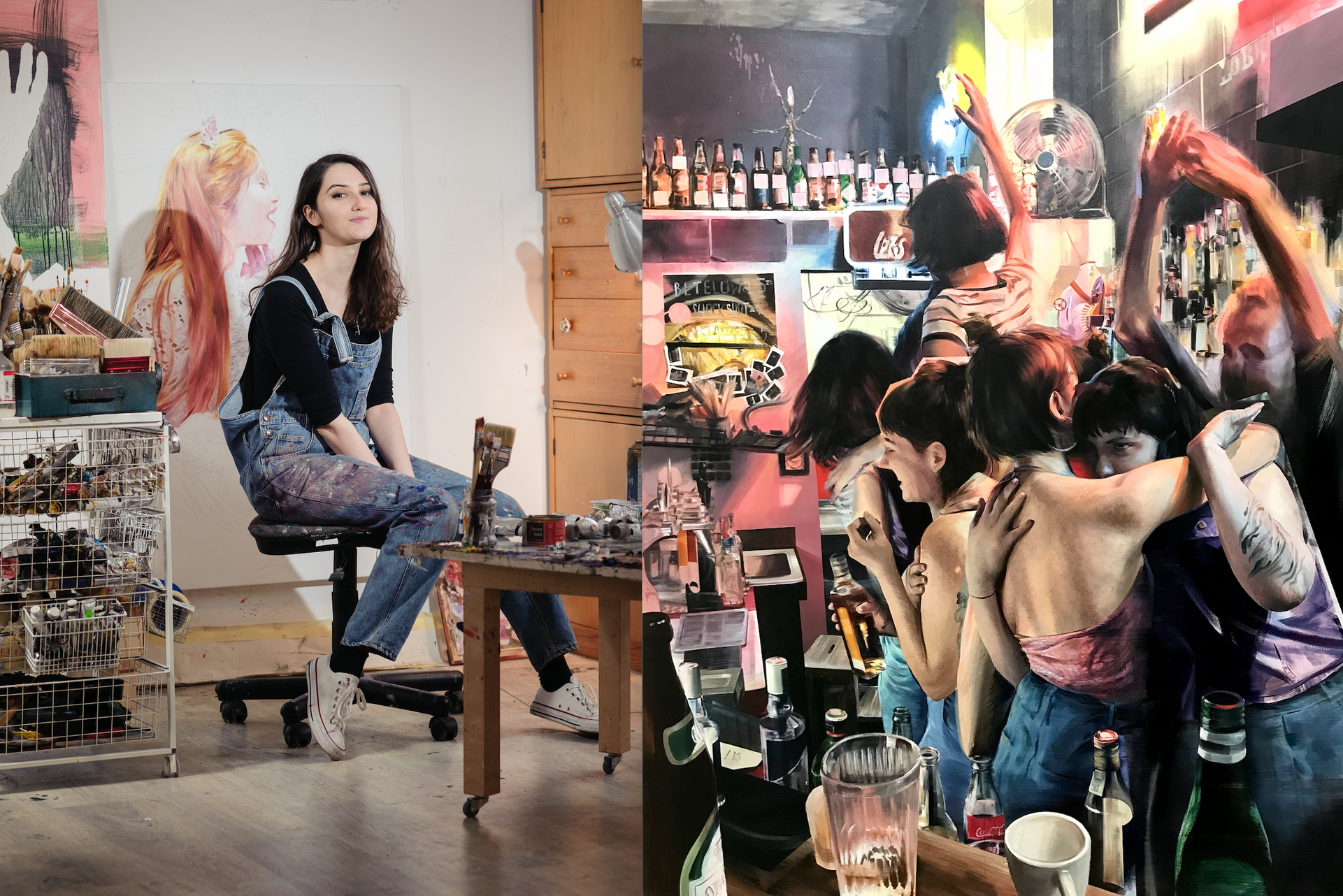 Agata Kus tworzy malarskie kolaże przesiąkniete symbolizmem. W Bunkrze Sztuki trwa jej wystawa