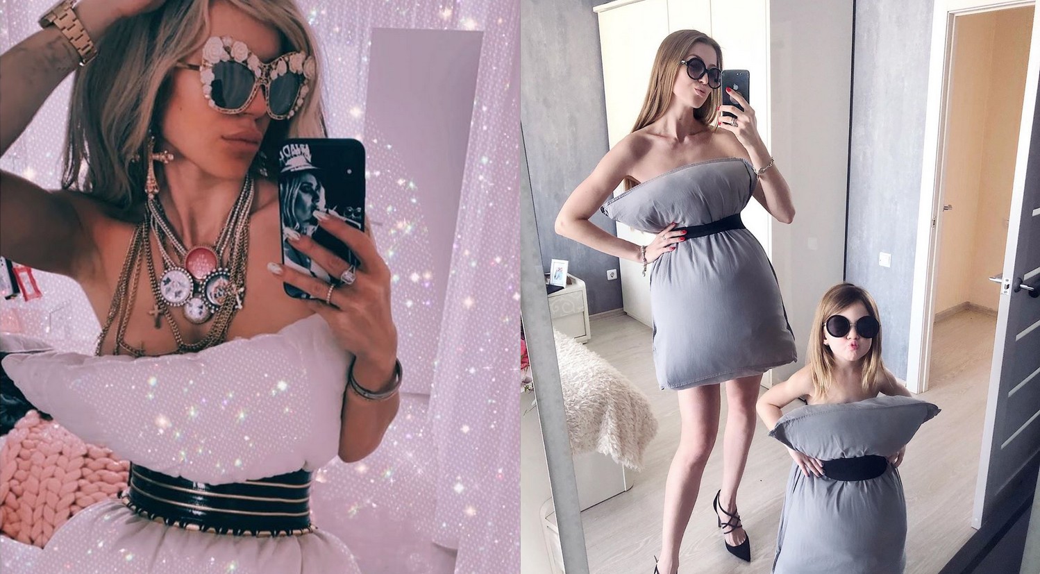 Sukienka z poduszki? Quarantine Pillow Challange to nowy hit internetu