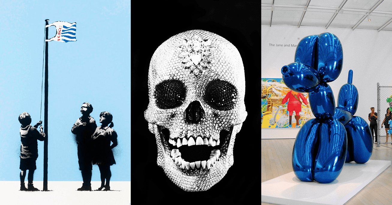 Banksy, Damien Hirst, Jeff Koons i inni na jednej, wirtualnej wystawie