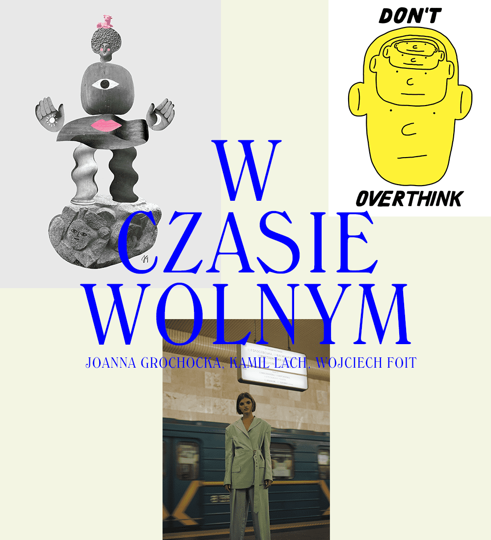 W czasie wolnym: Joanna Grochocka, Kamil Lach, Wojciech Foit