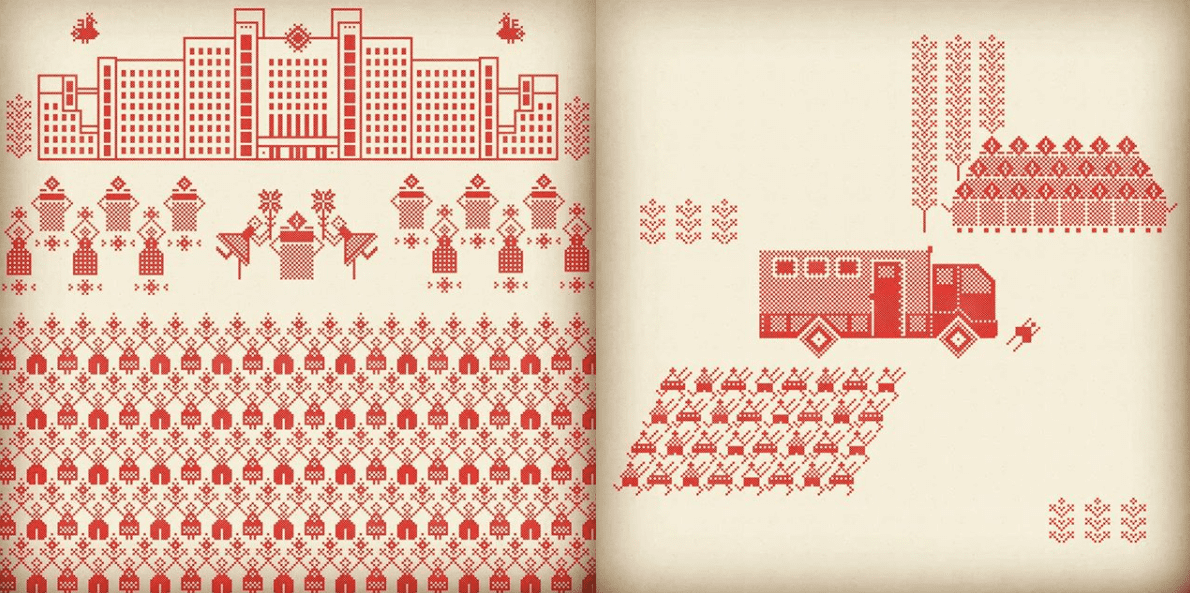 Artystka tworzy hafty opowiadające o tym, co dzieje się teraz na Białorusi