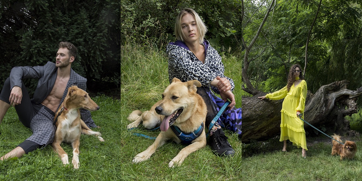 Modelki i modele z programu Top Model pomagają zwierzętom pozując do charytatywnego kalendarza