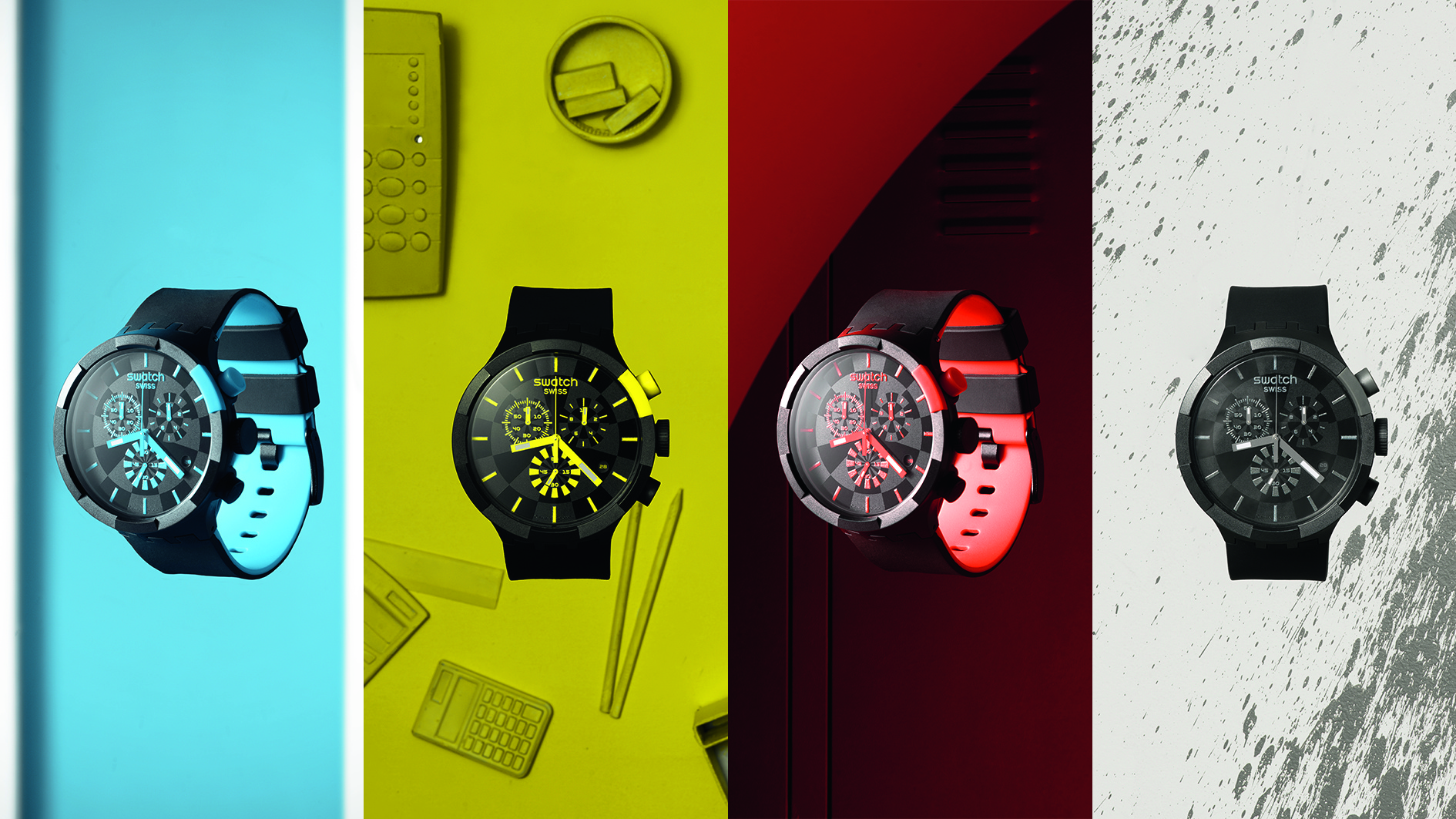 Zatrzymujemy czas z nową linią zegarków Swatch Big Bold Chrono