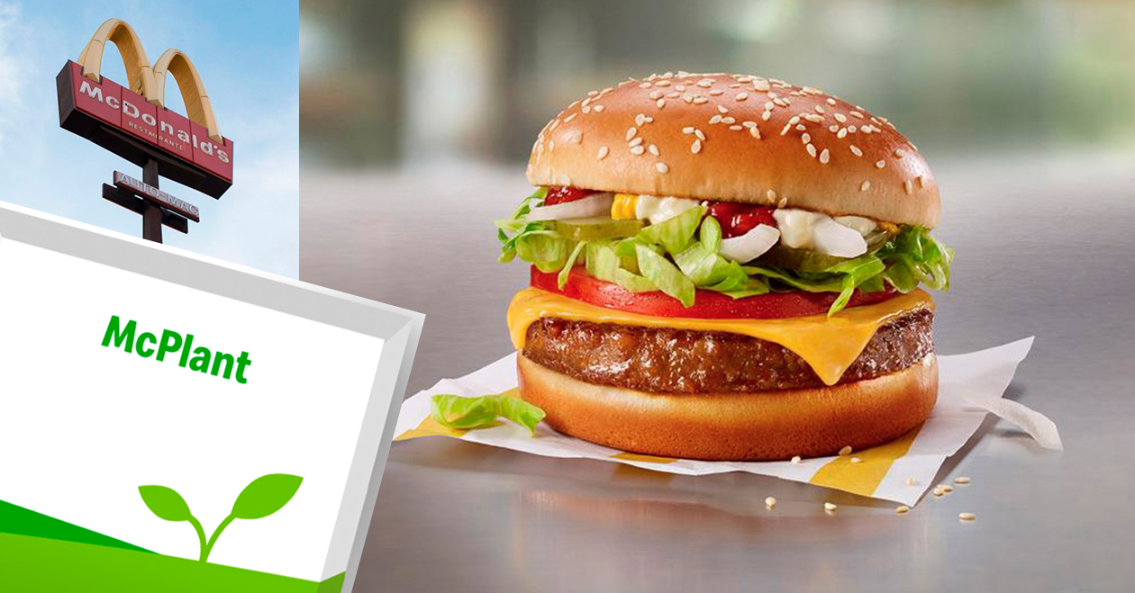 McDonald's zapowiada roślinnego burgera McPlant