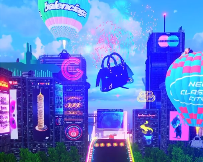 Balenciaga zaprezentuje swoją nową kolekcję... w grze komputerowej