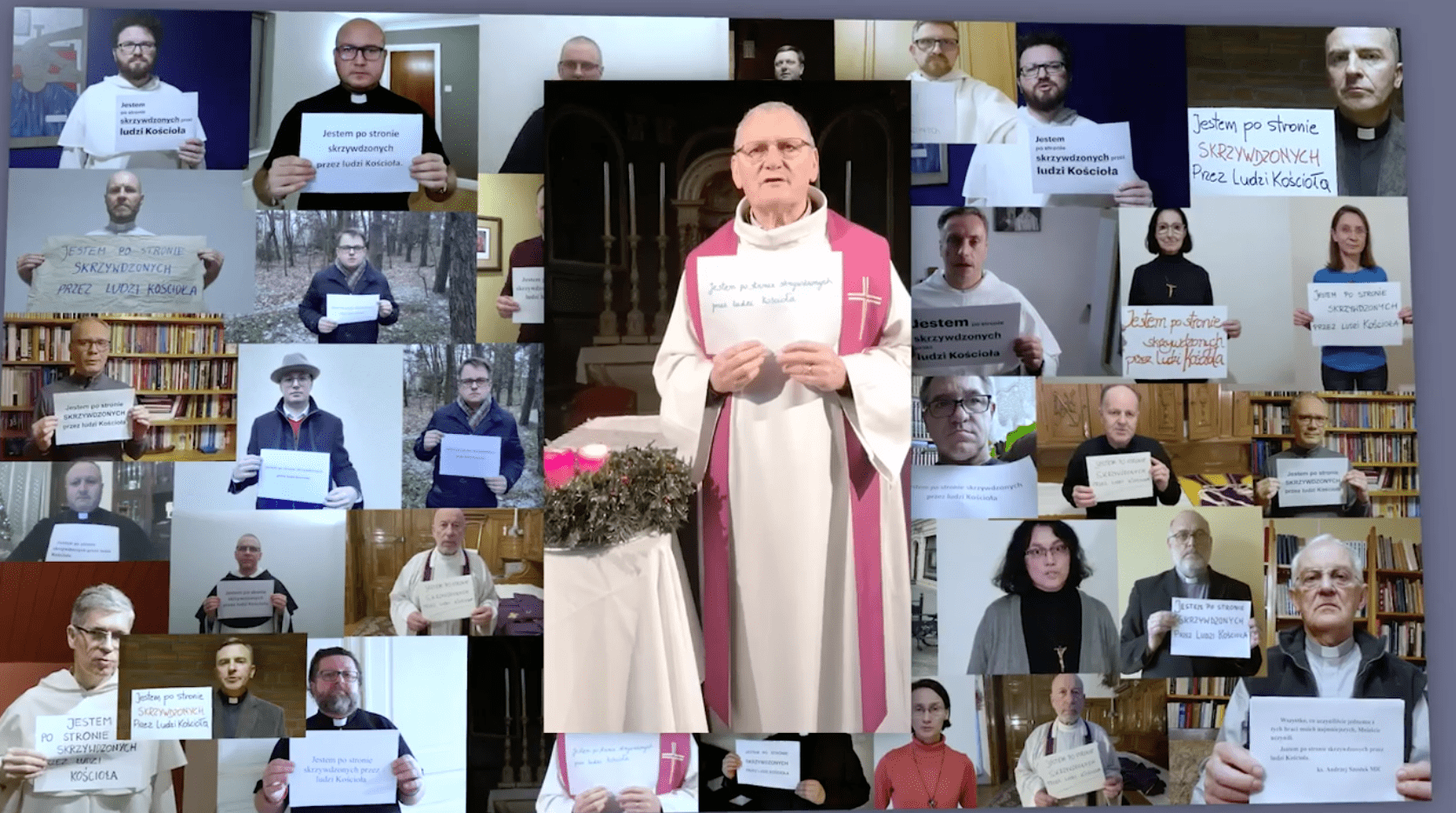 Duchowni nagrali film w obronie ofiar księży pedofilów. To odpowiedź na słowa o. Rydzyka