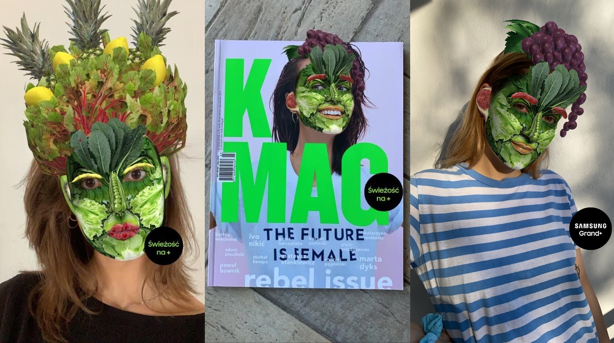 Samsung stworzył surrealistyczny filtr #FreshFace inspirowany obrazami Giuseppe Arcimboldo