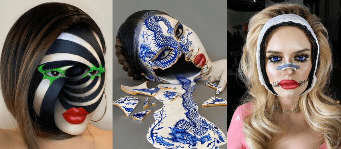 Złudzenia wypisane na twarzy. Poznajcie makijażowe iluzje optyczne Mimi Choi