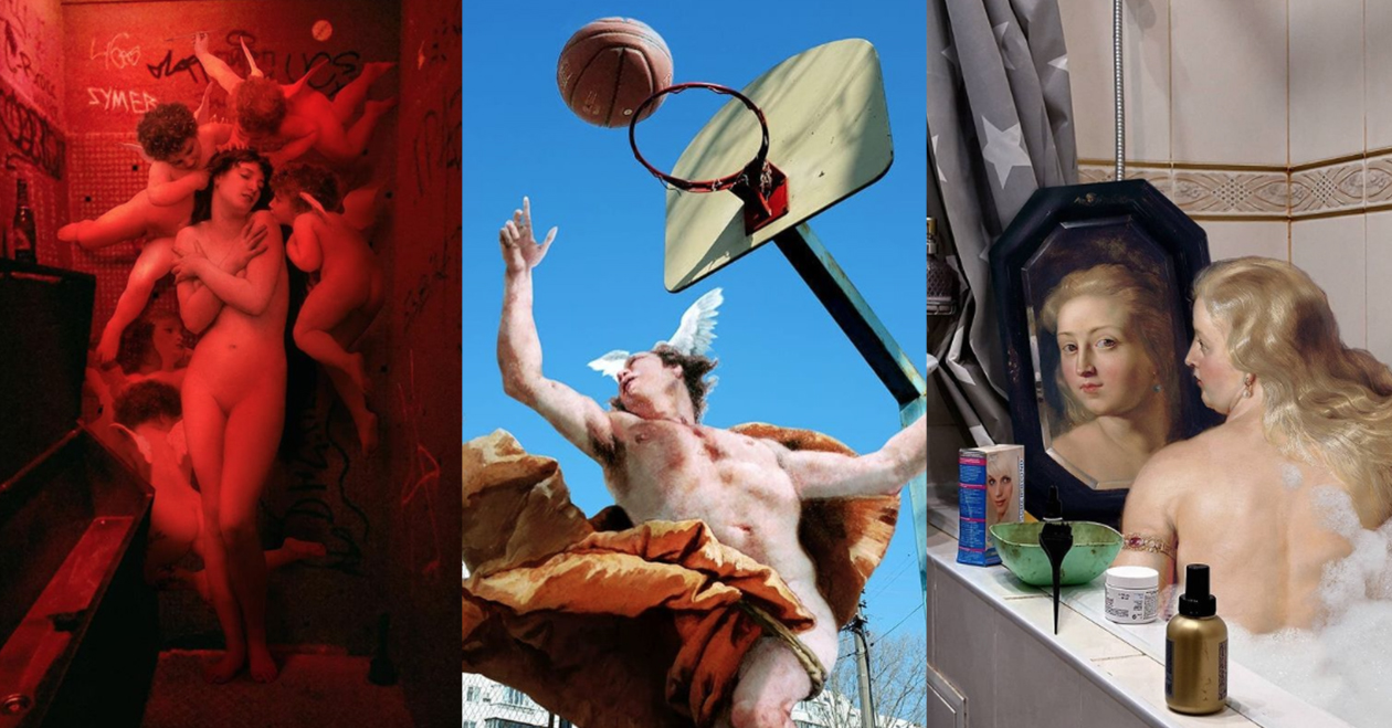 Co dziś robiłyby postacie z klasycznych obrazów? Poznajcie zaskakujące prace Alexeya Kondakova