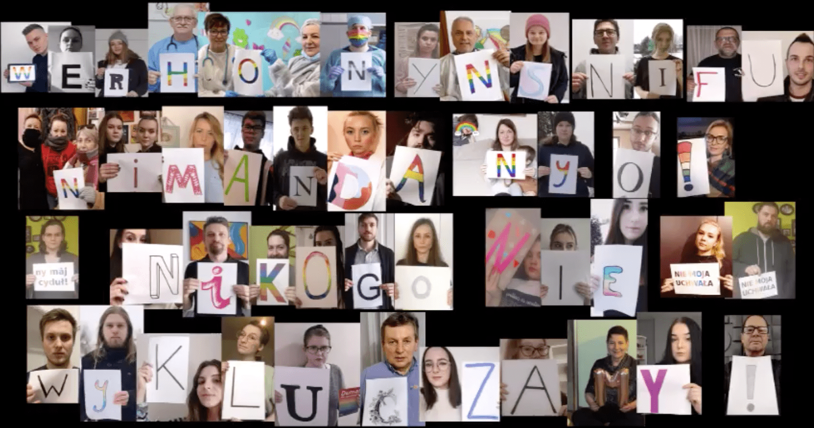 Mieszkańcy Wilamowic nagrali wideo, aby sprzeciwić się uchwale anty-LGBT