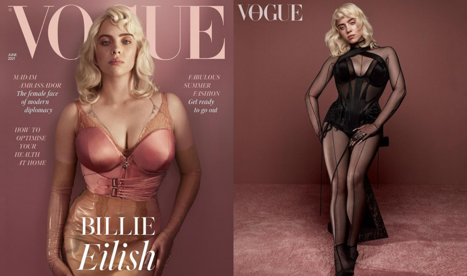 Billie Eilish robi furorę dzięki odważnej sesji dla „Vogue’a”. Zupełnie nowy wizerunek!