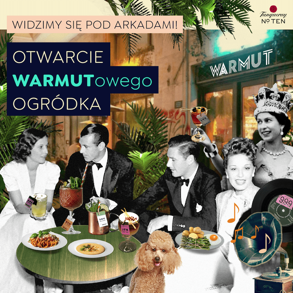 Uczcijcie otwarcie restauracji przy wermucie, tapas i najlepszej muzyce w ogródku Warmutu!