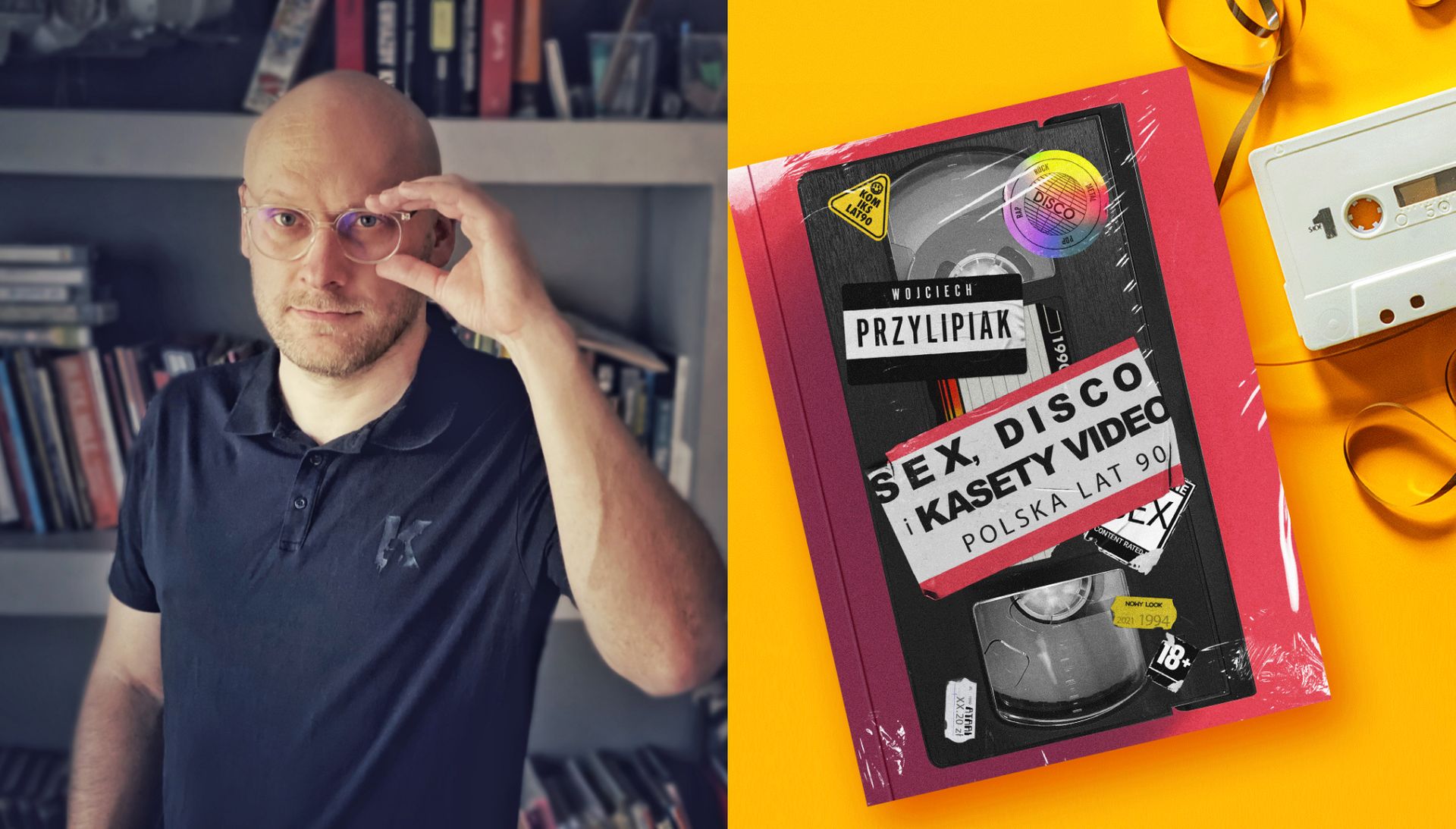 Porozmawialiśmy z autorem nowej książki o latach 90. O najntisach, VHS-ach i szalonej telewizji [wywiad]