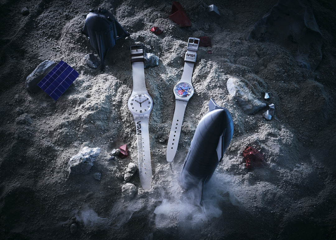 Swatch sięga gwiazd wraz z nową kolekcją SPACE inspirowaną NASA i ikonicznymi skafandrami kosmicznymi