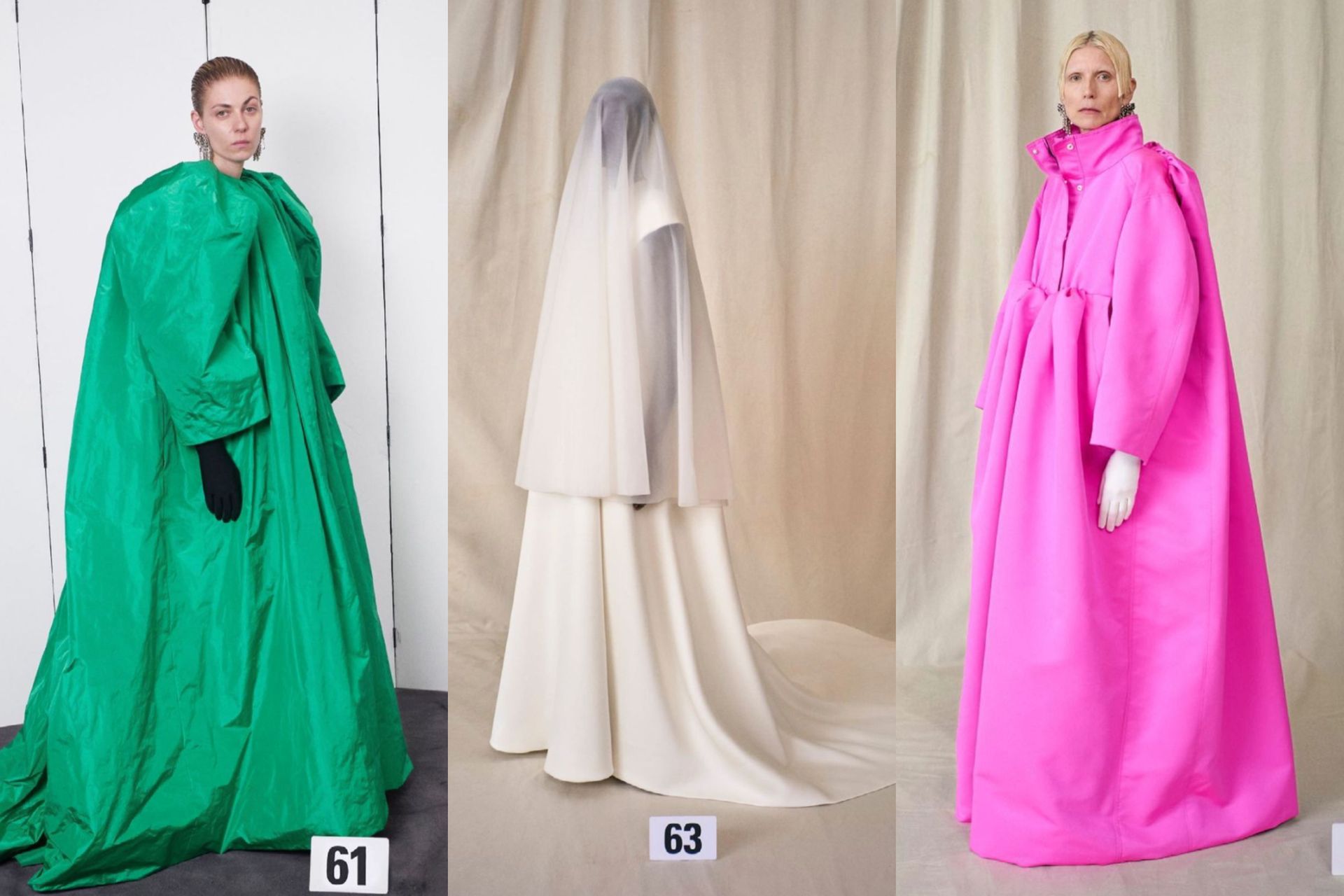 Duchowe przeżycia w szlafroku. Pierwszy pokaz Balenciaga haute couture od 50 lat