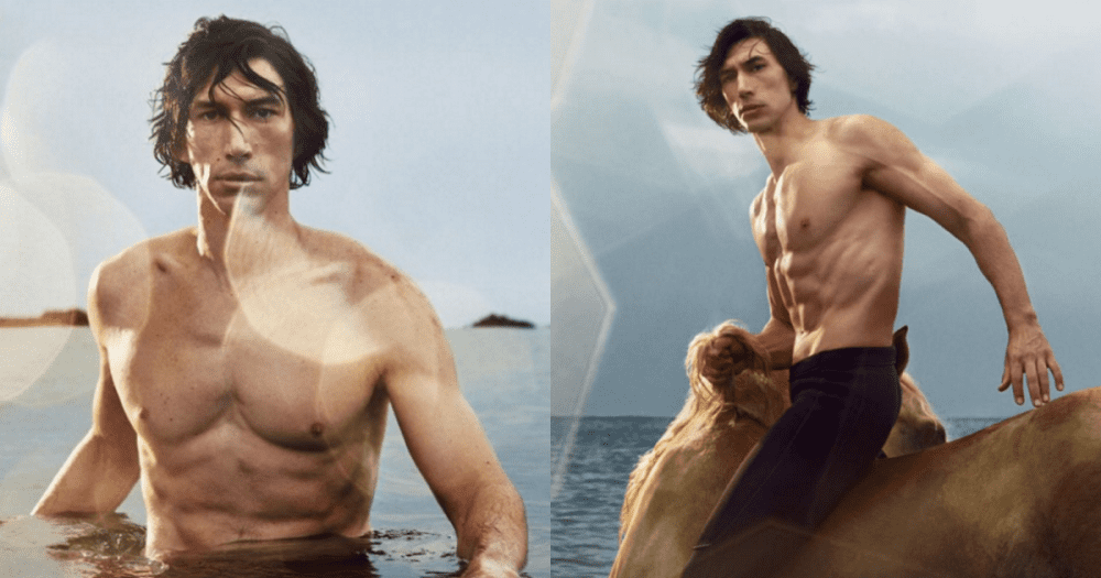 Adam Driver jako centaur w najnowszej kampanii Burberry jest nie do przegapienia