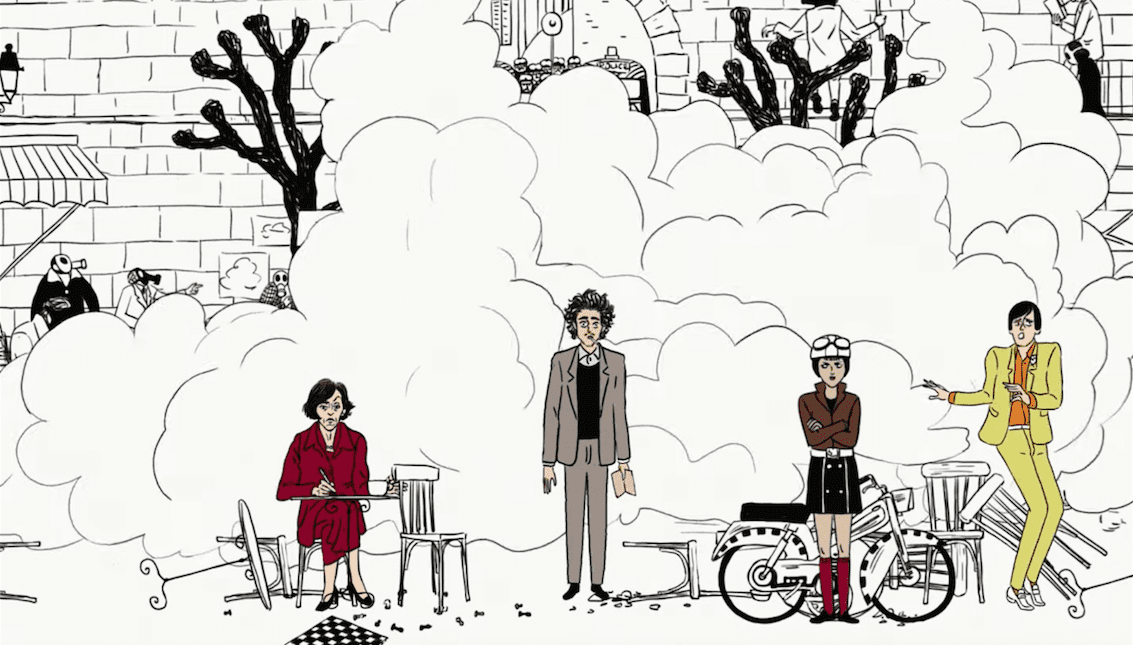 Animowany Jarvis Cocker w klipie autorstwa Wesa Andersona. To część promocji „The French Dispatch”