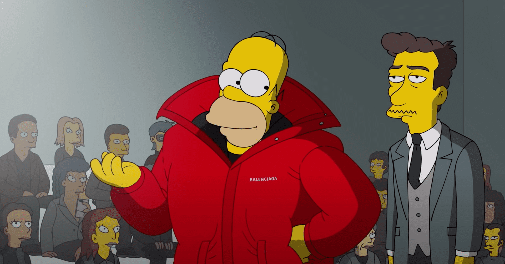Simpsonowie w najnowszym pokazie Balenciagi. Takich modeli jeszcze nie widzieliście