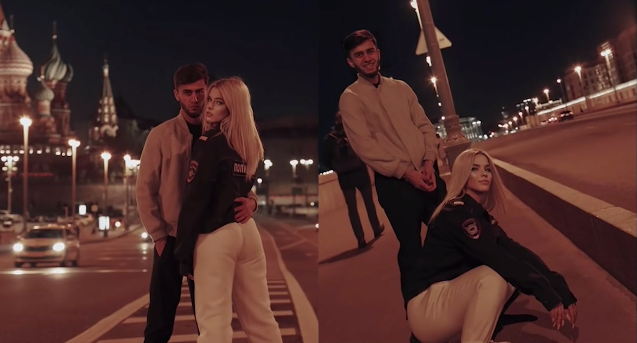 Para influencerów skazana na więzienie za nieprzyzwoite zdjęcie przed rosyjską katedrą