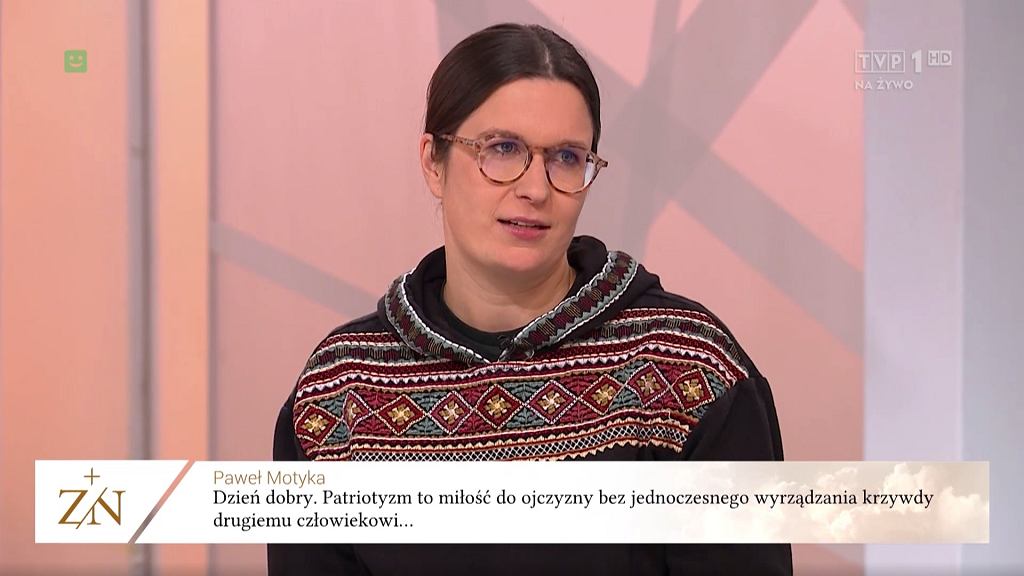 "Na granicy umierają ludzie". Była harcerka zaskoczyła dziennikarza TVP wypowiedzią o patriotyzmie