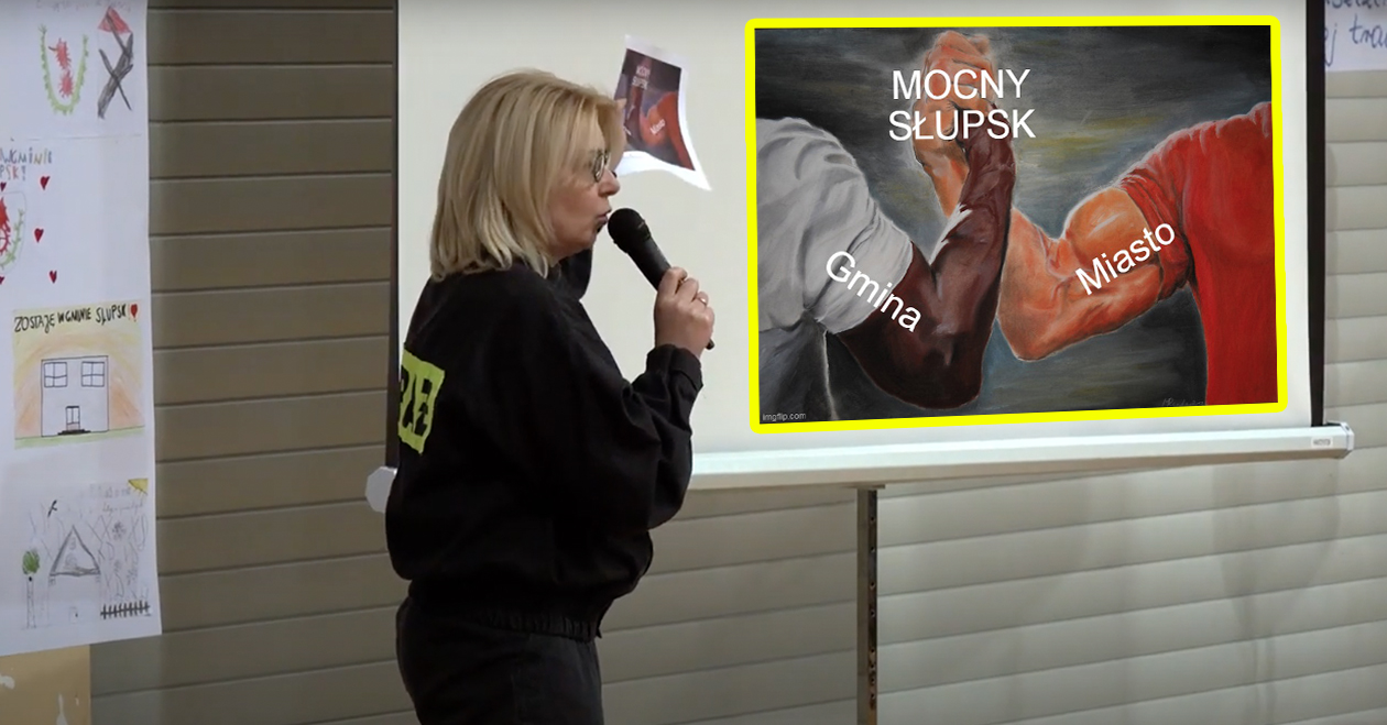 Słupska radna wygłosiła rasistowską tyradę na temat mema, którego nie zrozumiała