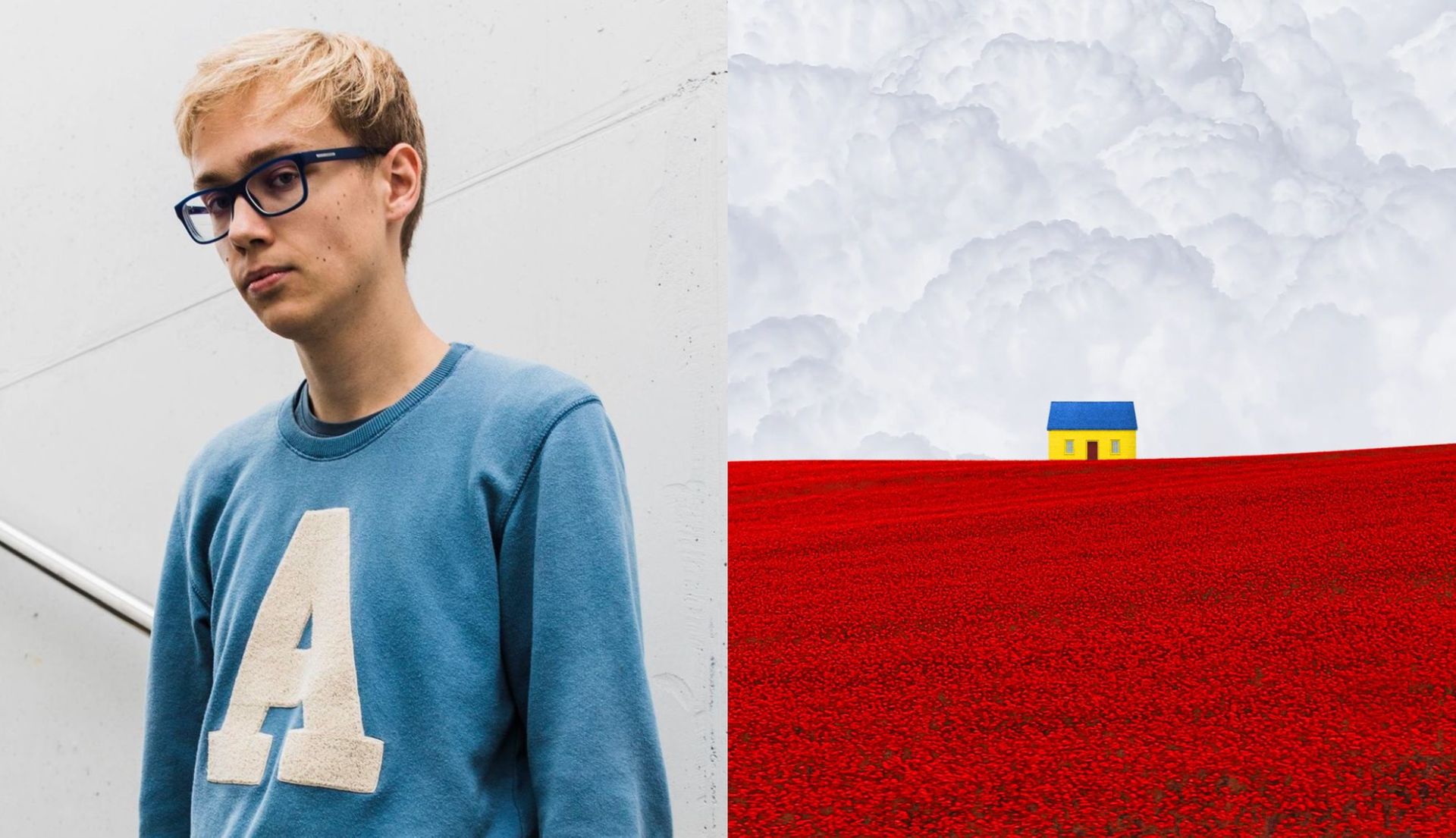 Grafika symbolizująca pomoc Polaków uchodźcom z Ukrainy podbija internet