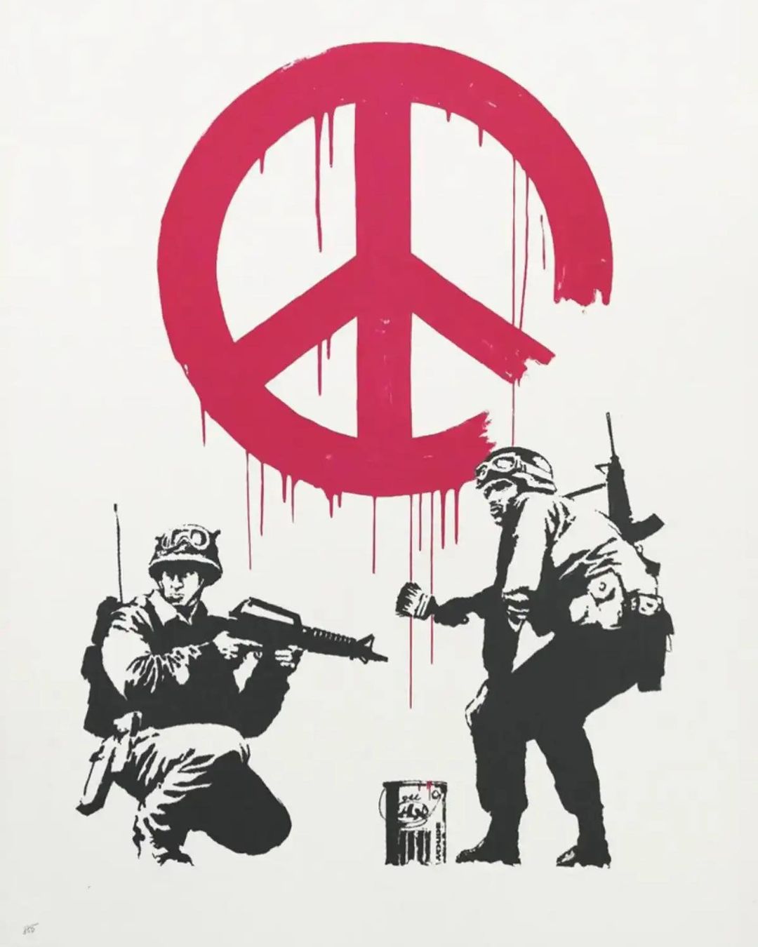 Dochód ze sprzedaży pracy Banksy'ego zasili konto kijowskiego szpitala